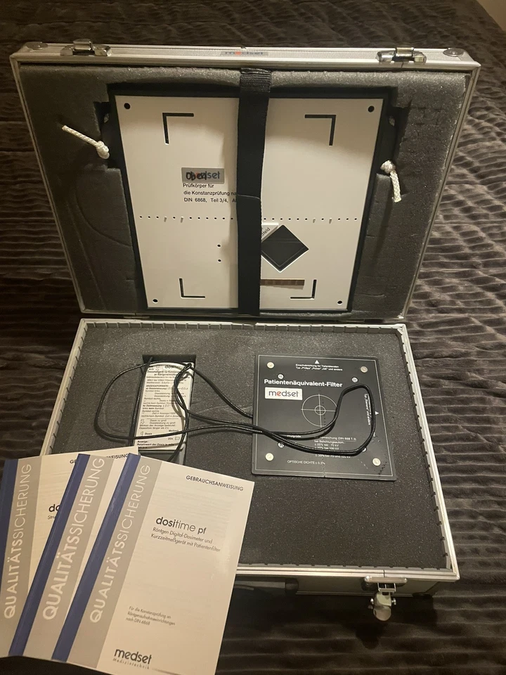Medset dositime pf – Röntgen-Dosimeter mit Patientenfilter | Komplett-Set - Bild 1 von 3