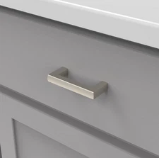 10 PK - Belwith Keeler Coventry B077987SN 3" C to C Square Grip Pull Handle NEW