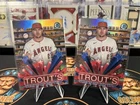 2025 Bowman Chrome Mike Trout Hobby Stars HS-6 Catch Of The Day 2 Card Lot