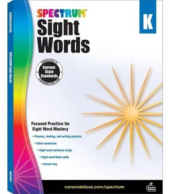 Spectrum | Spectrum Sight Words, Grade K | Taschenbuch | Englisch (2014)