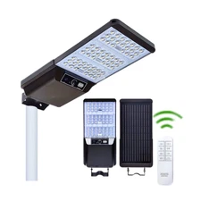 Solar Led Street Light Super Bright Double CCT 16W 3000K-6000K PIR Motion Sensor