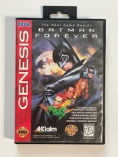 Batman Forever (Sega Genesis) Tested and Working