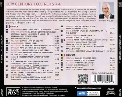 20TH CENTURY FOXTROTS 4 / VARIOUS NEW CD