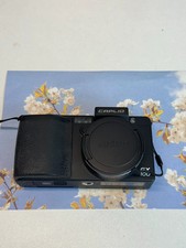 Ricoh GX100 Digital Camera - 10MP, 24-72mm Lens, RAW Support，Black，90%New