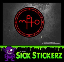 HAMALIEL Sigil Demon Satan Hell Emo Sticker Decal Window Goth Witch Devil Evil
