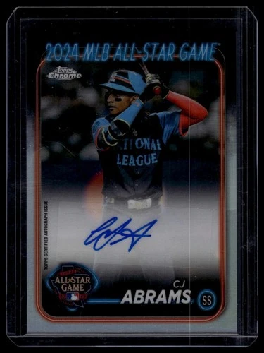 CJ Abrams 2024 Topps Chrome CJ Abrams