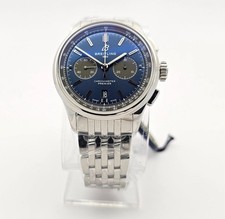 BREITLING PREMIER B01 CHRONOGRAPH 42 NEVER WORN AB0118A61C1A1 STICKERS! VIDEO! 4