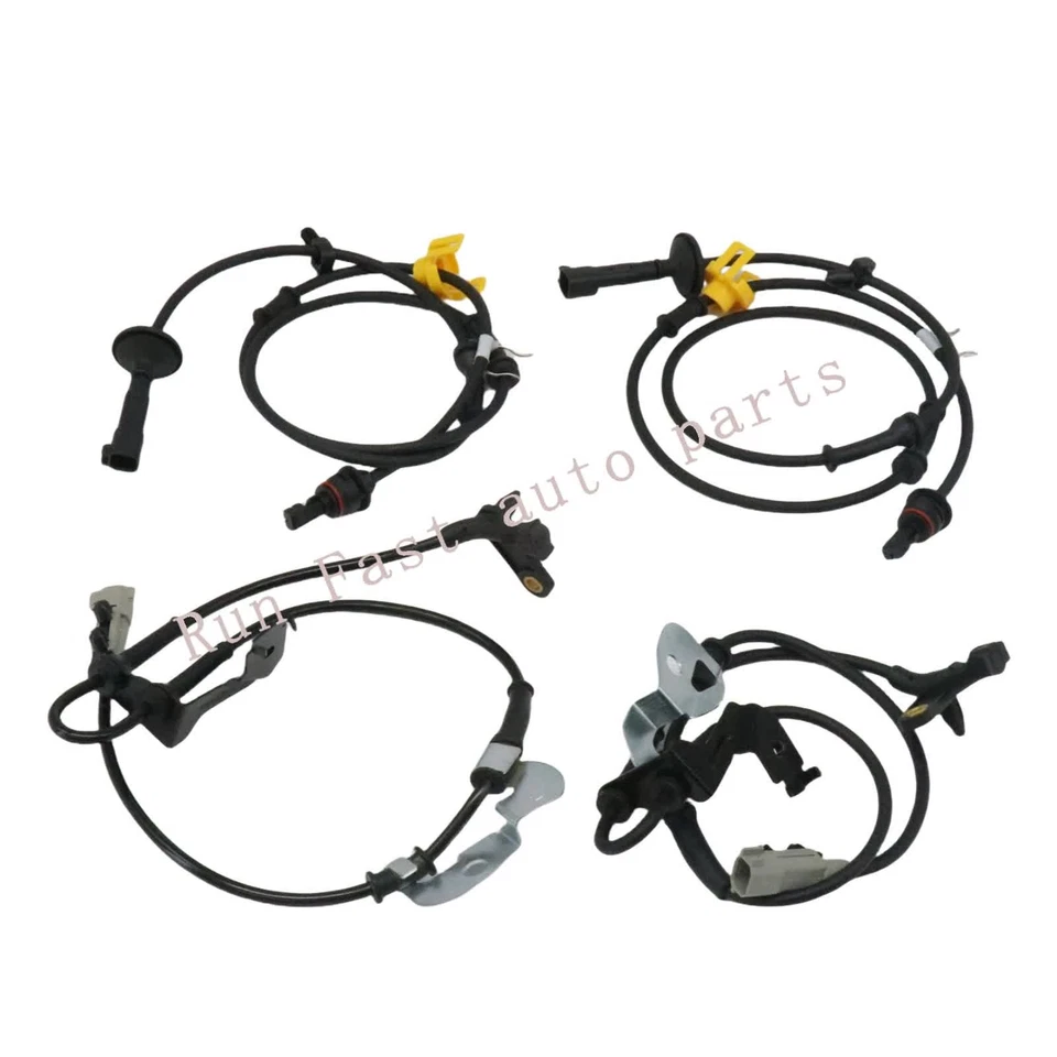 4 ABS Wheel Speed Sensor Front Rear R & L For 2001-2005 Dodge Grand Caravan FWD - Image 3 of 4