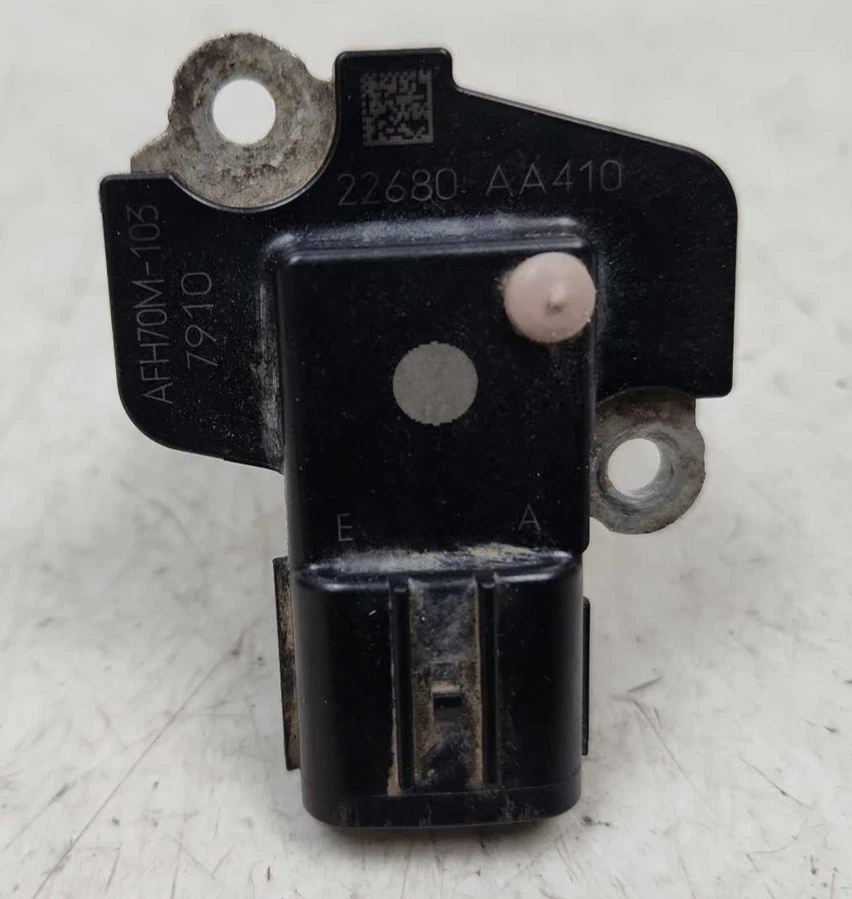 Subaru 2014-21 OEM WRX Forester XT medidor de flujo de aire másico medidor de aire A/F MAF 22680AA410 Foto 2 de 4