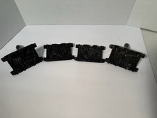1930s Rappaport Bros Junior Caster Chicago Toy Soldier Lead Molds Lot of 4