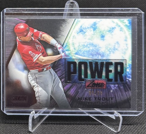 Mike Trout #PZ-3 — 2020 Stadium Club Power Zone baseball card