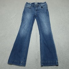 Vigoss Jagger Boot Cut Jeans Womens 28 Blue Denim Mid Wash Stretchy 5 Pockets