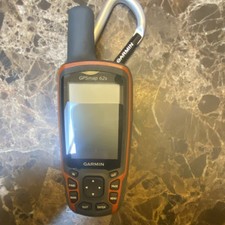 Garmin GPSmap 62s Handheld Hiking GPS Compass Black/Orange some corrosion 