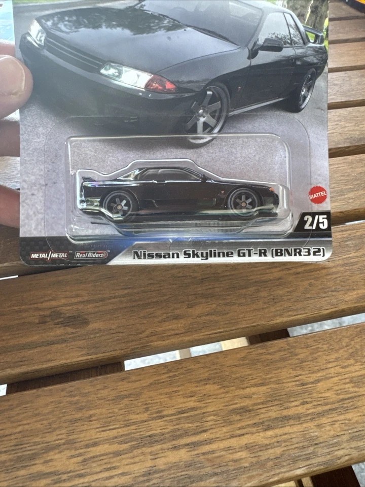 Nissan Skyline GT-R BNR32 - 2025 Fast n Furious Premium Real Rider Hot Wheels Foto 2 de 4