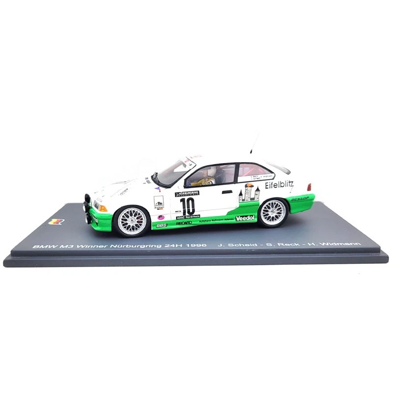 BMW M3 E36 #10 1996 - vincitore 24 ore Nurburgring - 1/43 Spark Models - Immagine 4 di 4