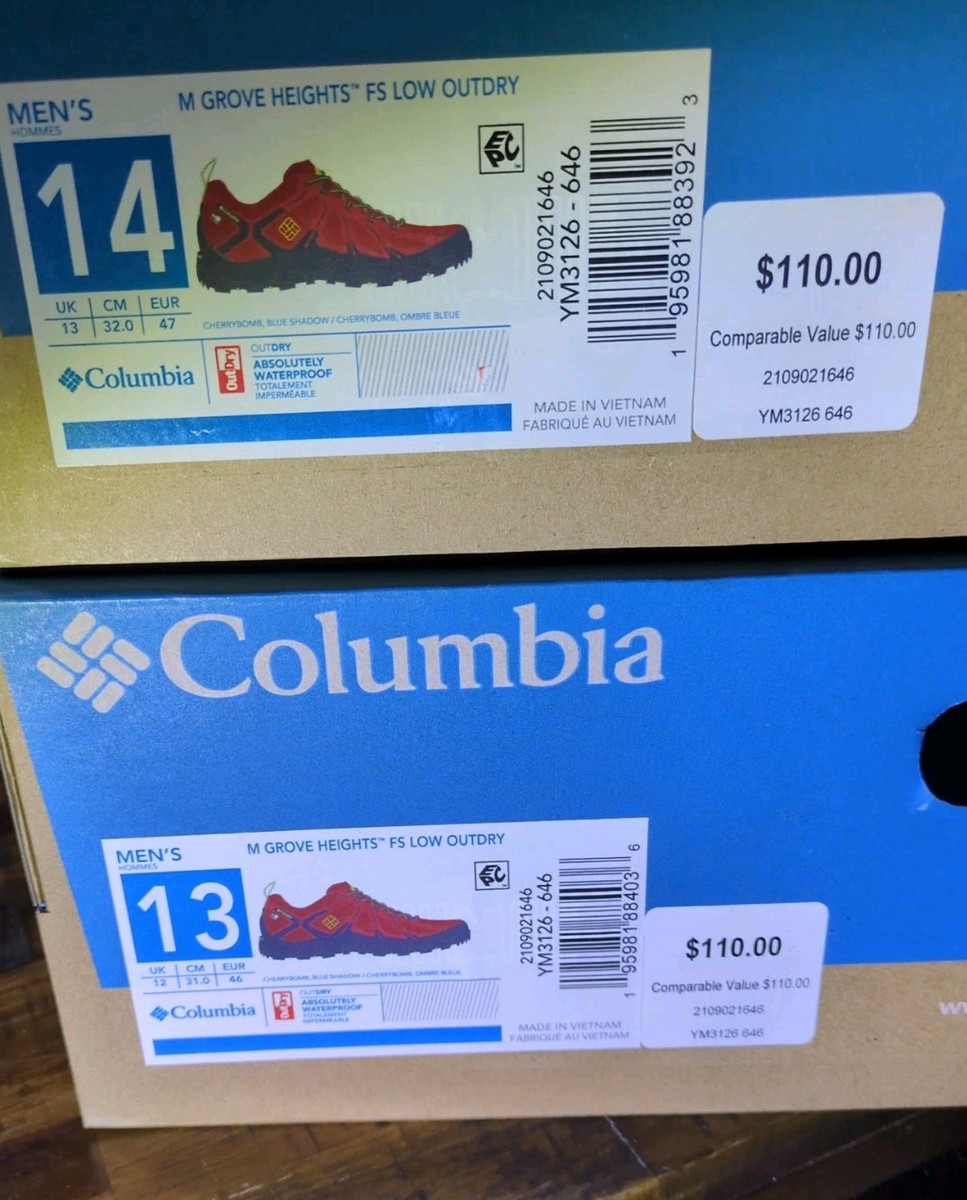 Columbia Grove Heights Low Outdry Waterproof Trail-hike shoe Sz 7.5 New Box Columbia Grove Heights Low OutDry Trail Shoes - Women main image 4