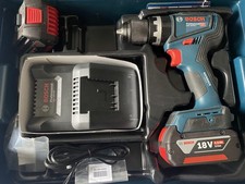 Image of Bosch Professional Combi Drill GSB 18V-90 C With LBox ,  2x 4.0Ah Batts. New