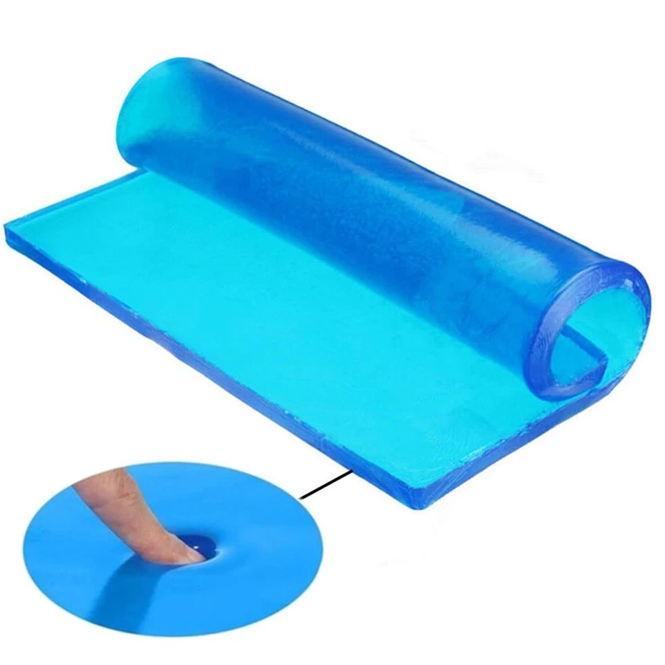 Almohadilla de gel para asiento de motocicleta alfombrilla de enfriamiento de absorción de impactos comodidad suave hágalo usted mismo Foto 4 de 4