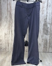 Nine West Womens Bootcut Pants Size 6 Navy Mid Rise Stretch Fabric  **NWT**