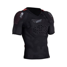 pettorina mtb body tee reaflex nero/rosso LEATT imbottitura