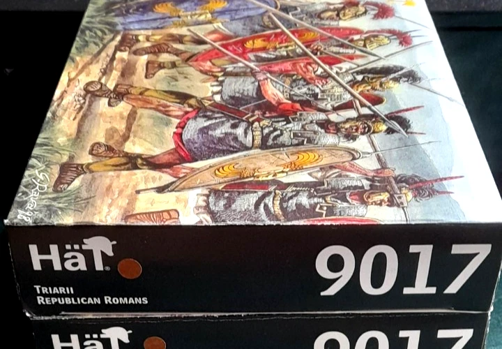 4x-HäT 9017-64 Figuren-RÖMISCHE REPUBLIKANISCHE TRUPPEN-TRIARII ROMANS-1:32 - Bild 3 von 4