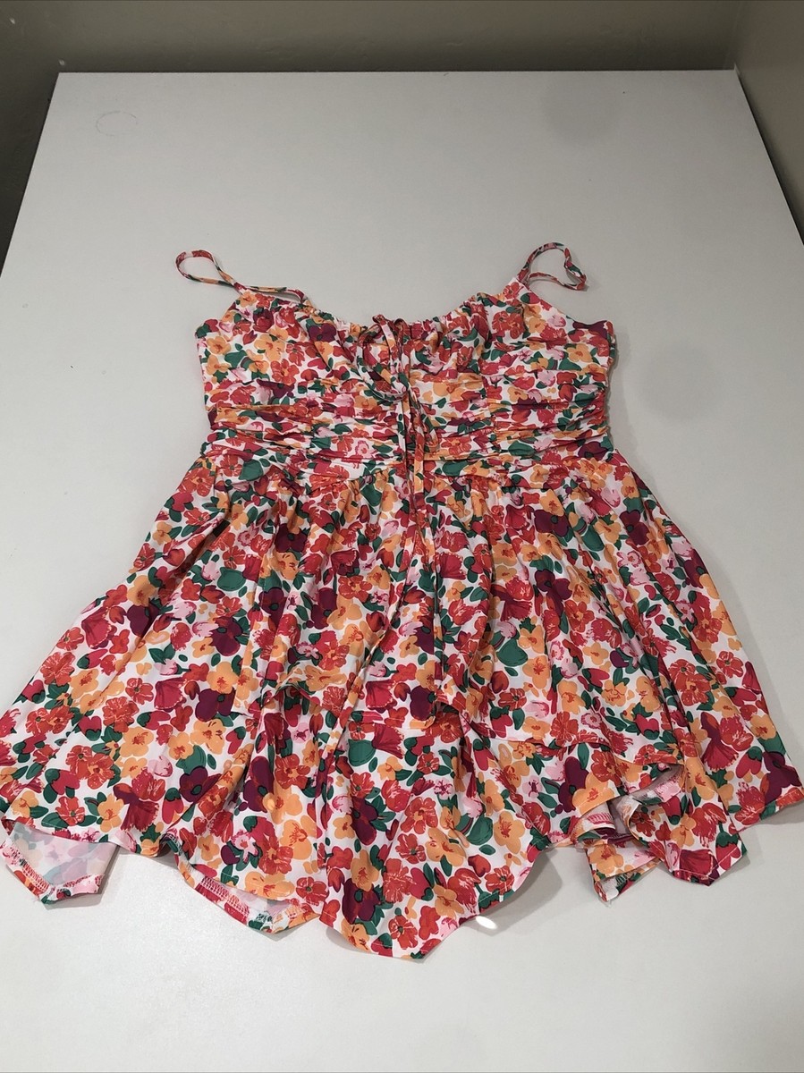 knee length dresses for ladies Barrett Mini Dress Multi Floral Lower Impact main image 0