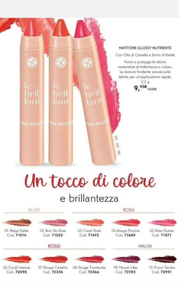 Yves Rocher Nr.2 Matitone Labbra  Colore assortito  - Immagine 3 di 3