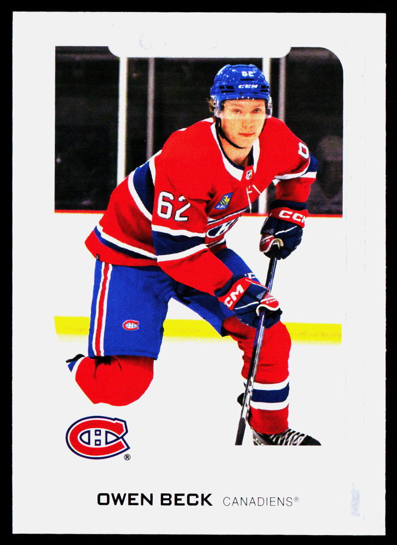 2023-24 Upper Deck #R-29 Owen Beck O-Pee-Chee Glossy
