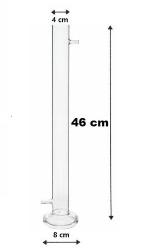 Glass Filtration Column - Distilling Water Alcohol Spirit Moonshine - Home Brew