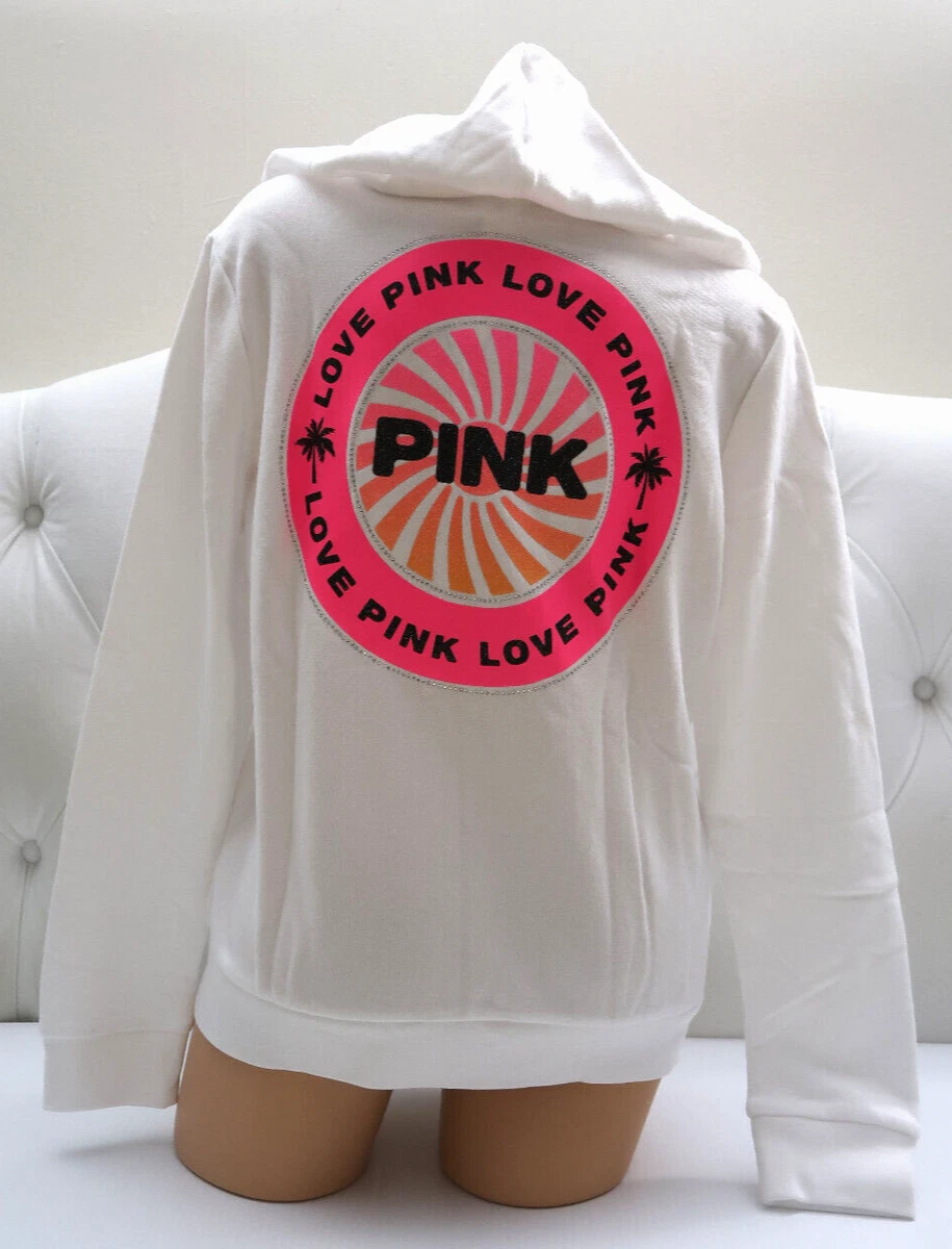 Victoria secret top pink jacket xl