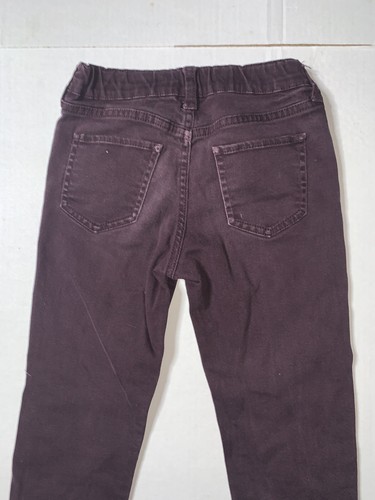 Preowned- Uniqlo Buttonless Stretch Denim Jeggings Girls (Size 5-6) - Picture 5 of 6