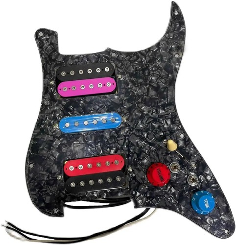 Music Store HSH Pre-wired Pickup Kit Single Coil ,3ply Wiring,11 Mounting Holes - Picture 1 of 5