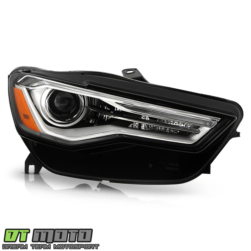 Para Audi A6 S6 2016-2018 HID/Xenón con Faro LED DRL Nivel Automático - Pasajero Foto 2 de 4