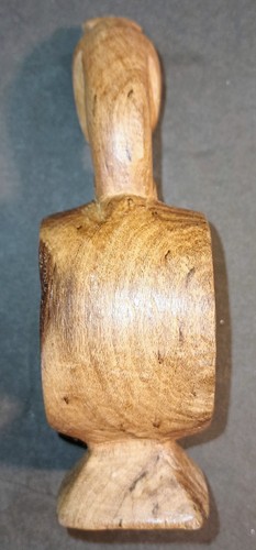 Set 5 anelli porta tovaglioli animali safari africani vintage legno intagliato a mano - Foto 19 di 23