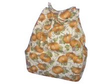 PUMPKIN PATCH Fabric Halloween Tote  Protector Longaberger New Free Ship