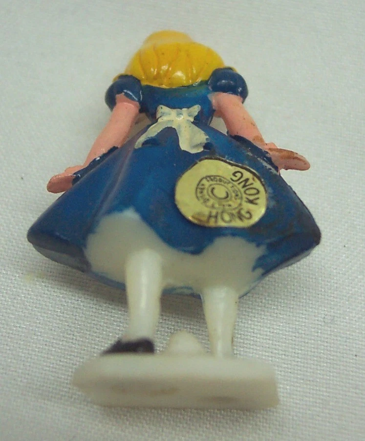 Figura de juguete vintage años 60 Walt Disney MARX Disneykins Alicia en el país de las maravillas Foto 3 de 3