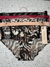 Bcbgeneration Women Women  s Panties Underwear Multicolor 5 Pack New Size XL