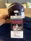 Paul Krause HOF 98 Autographed Authentic Vikings Mini Helmet JSA COA & Case — photo 3