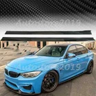 For BMW BMW F80 F82 F83 M3 M4 Carbon Fiber Extension Side Skirt Splitter Spoiler