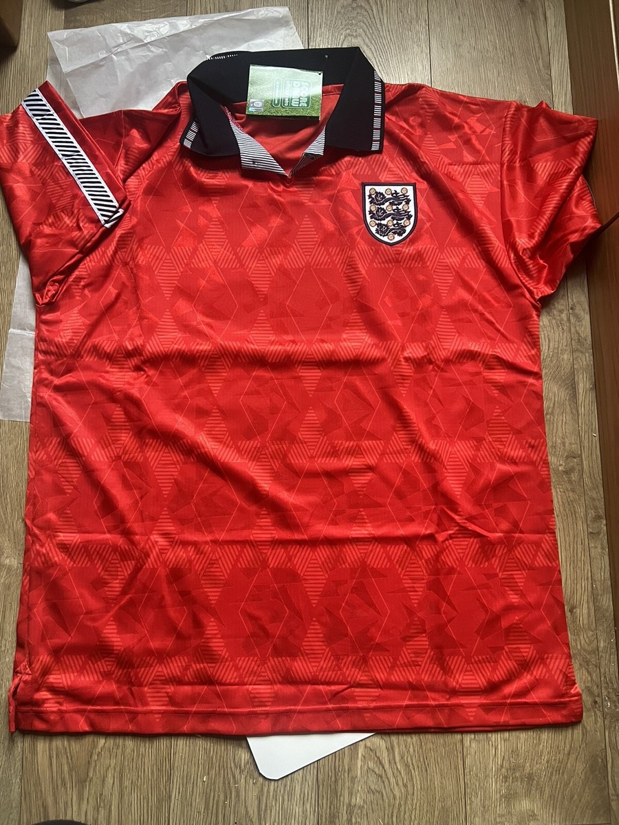 England Score Draw Retro Football Shirt Size Extra Large Men New