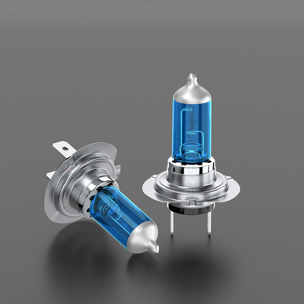 order H7♡ H7 Halogen Headlight Bulbs High Low Beam 6500K Bright White CANBUS