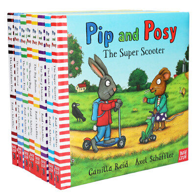 Pip and Posy Series by Axel Scheffler 8 Books Collection Set - Ages 3+-Hardback