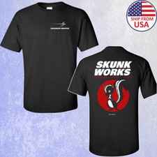 Lockheed Martin Skunk Men's Black Size S-5XL