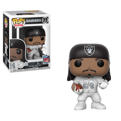 Funko Pop Football 77 Nfl Raiders 31730 Marshawn Lynch
