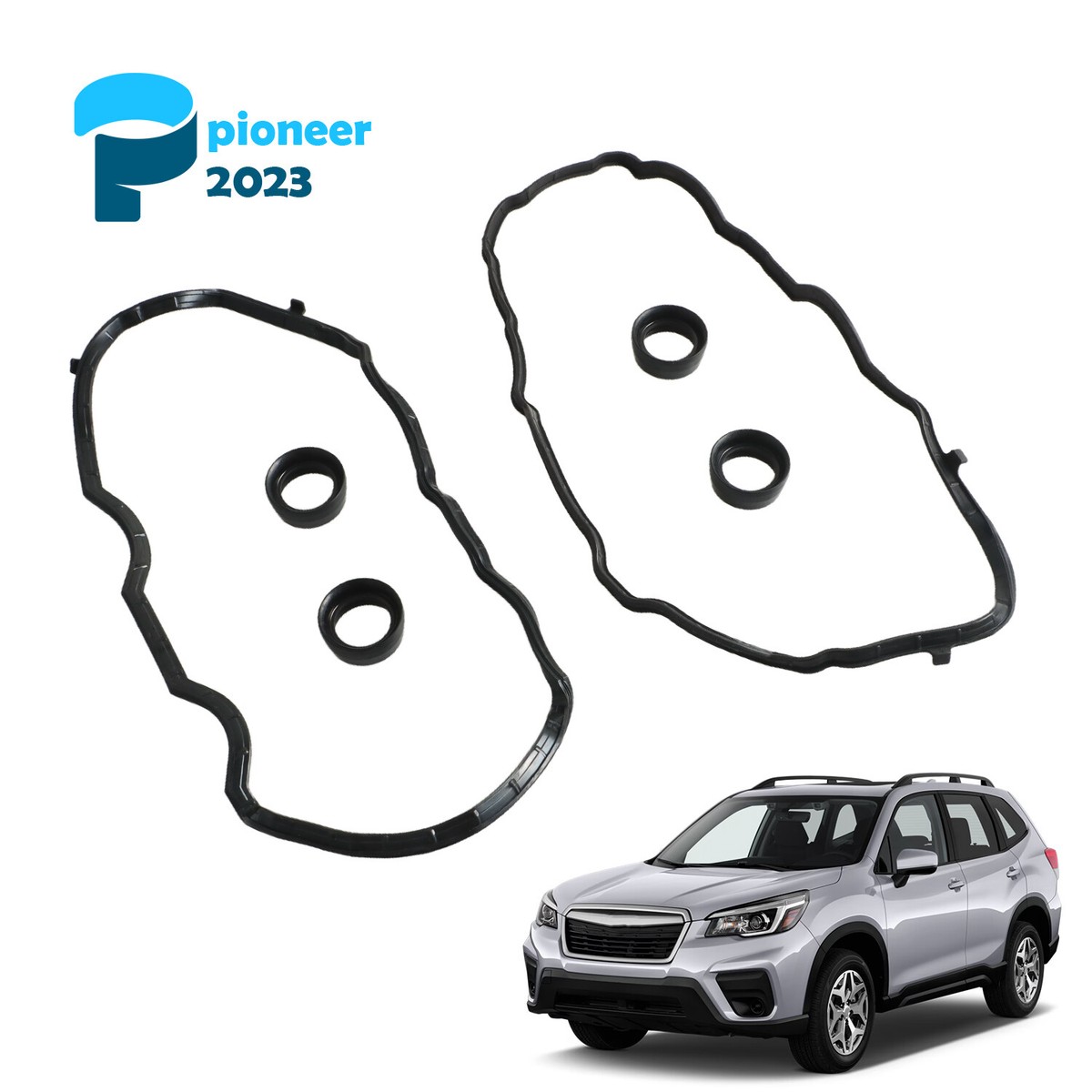 Soillar Valve Cover Gasket Kit For Subaru Forester 2011-2019, Impreza, XV 2013-2016 – Rubber, 3-Year Unlimited Warranty
