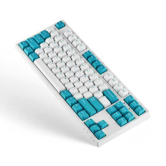 Leopold FC750RBT PD White Mint TKL Keyboard Eng+Kor Silent Red | eBay
