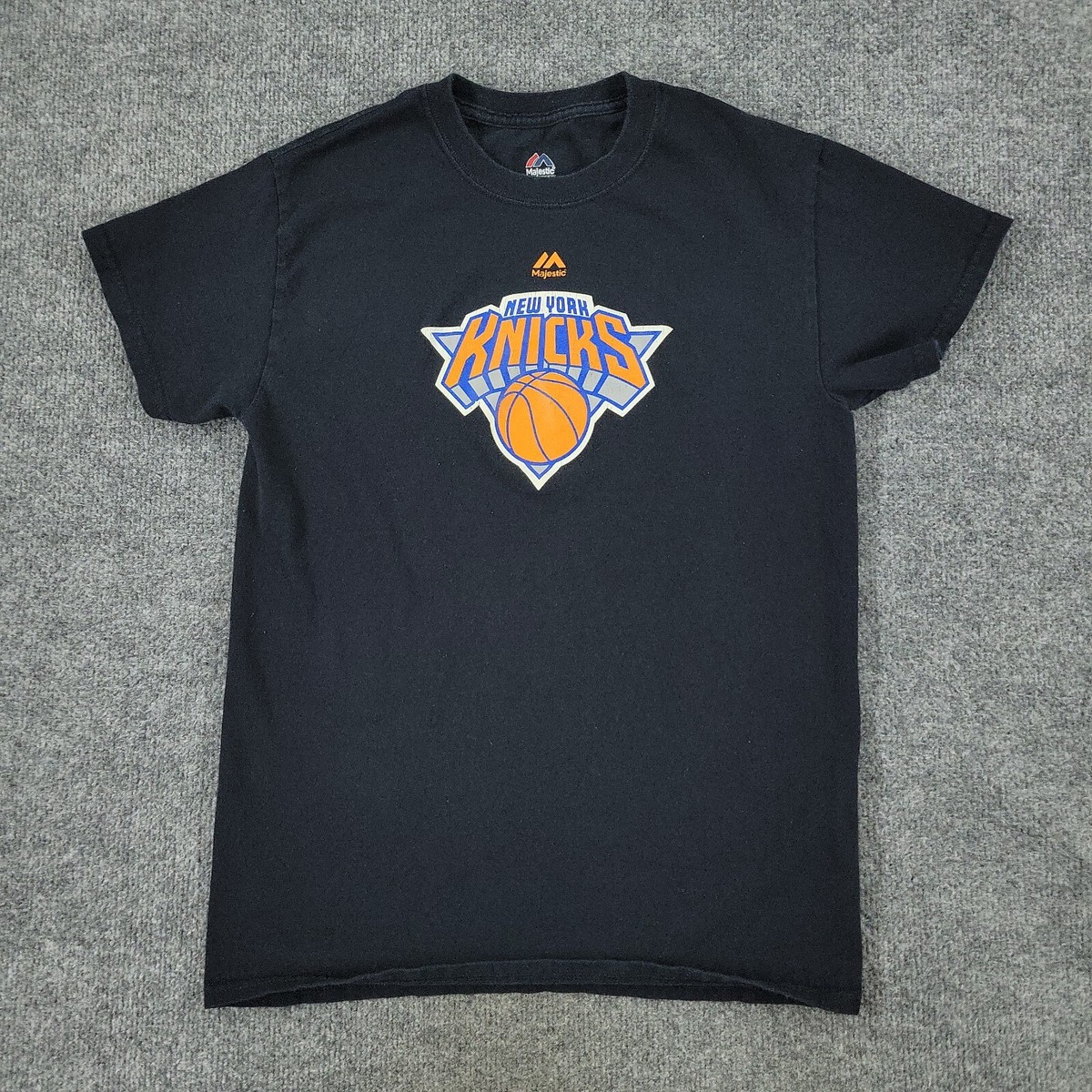 New York Knicks Shirt Men's Small Black NBA Basketball