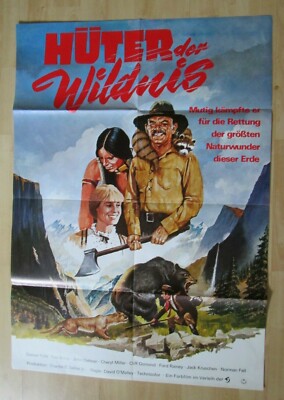 Filmplakat - Hüter der Wildnis ( Denver Pyle , Cheryl Miller ) 