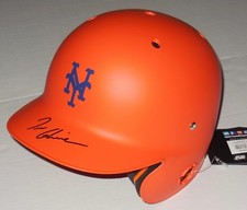 TOM GLAVINE AUTOGRAPHED FULL SIZE BATTING HELMET (NEW YORK METS) - JSA COA! 