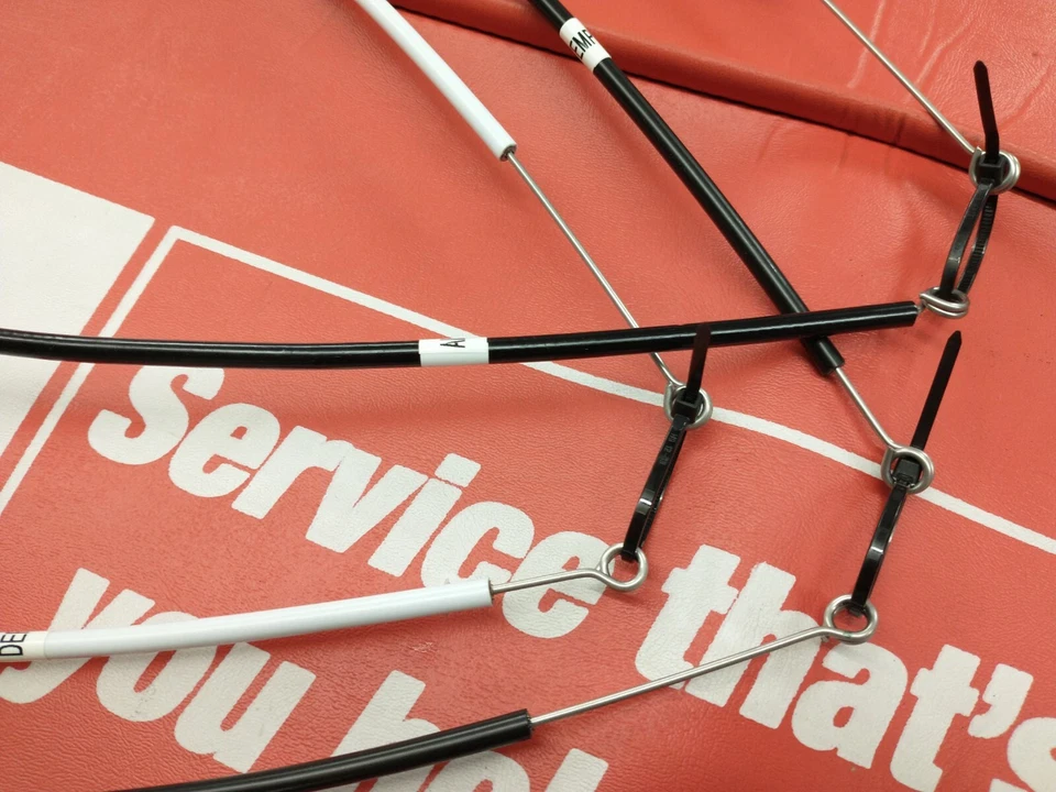 Juego de cables de control de calefacción AMC Rambler Classic Marlin Ambassador 1965-66 (sin CA) Foto 2 de 4